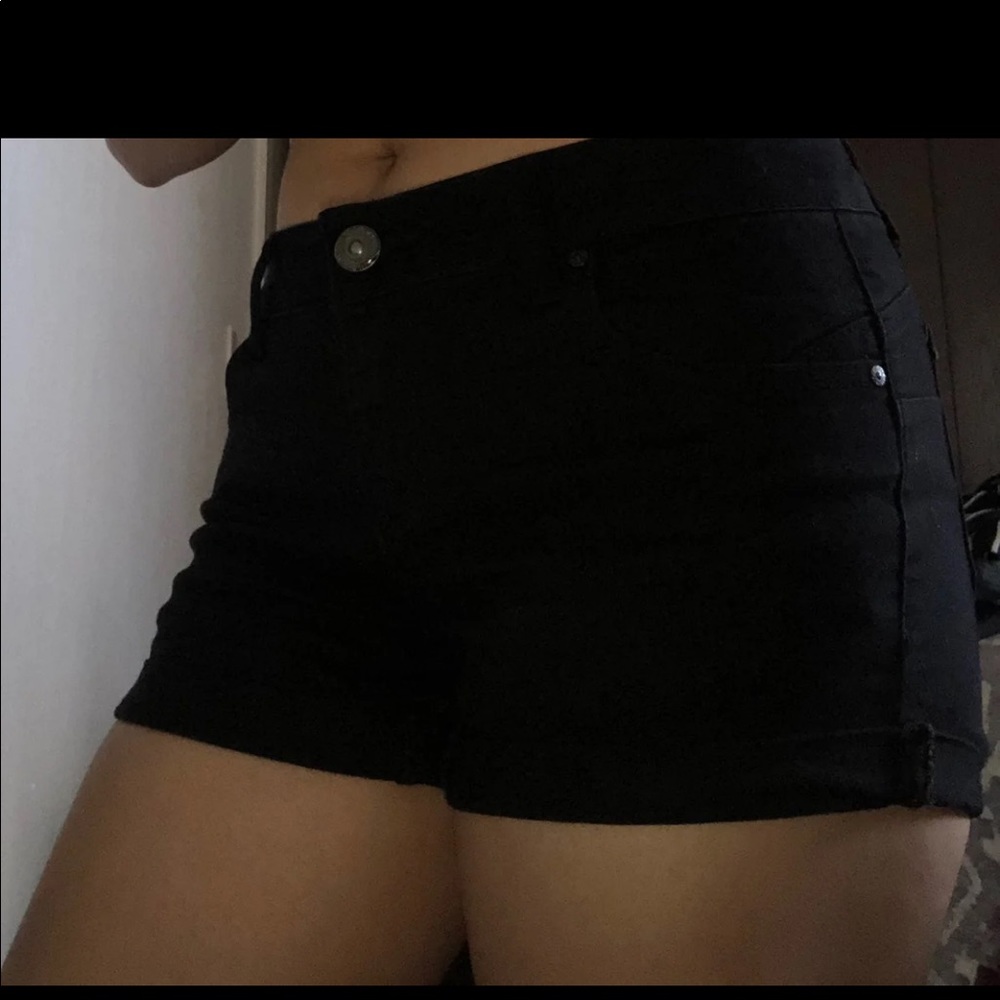 Black shorts